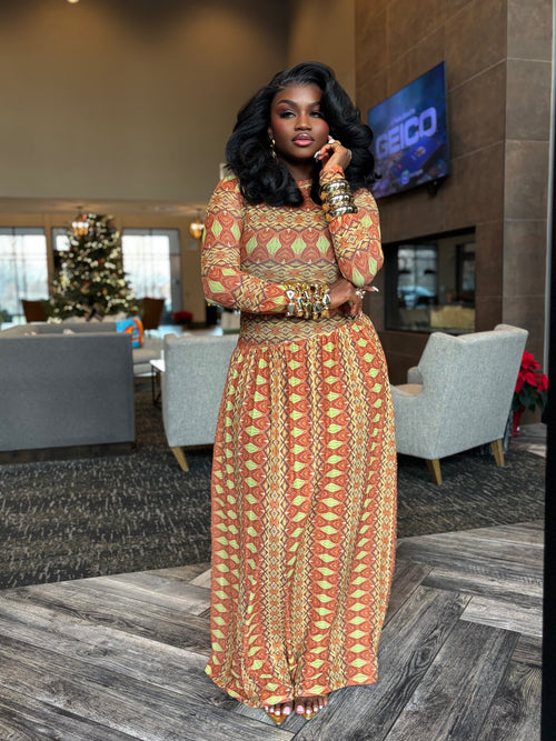 Alora maxi dress