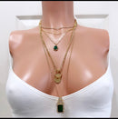 Layered necklace