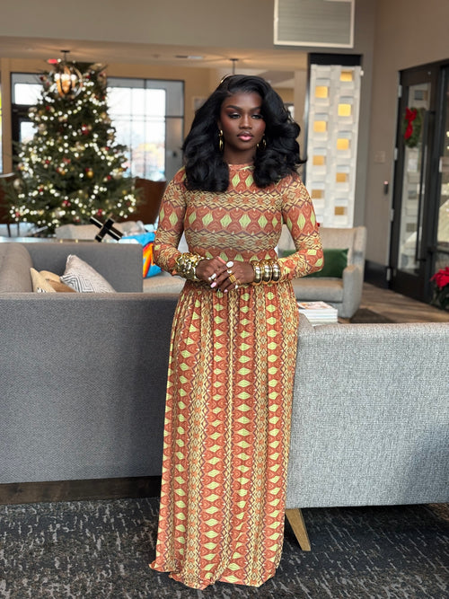 Alora maxi dress