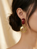 Big fashion earrings