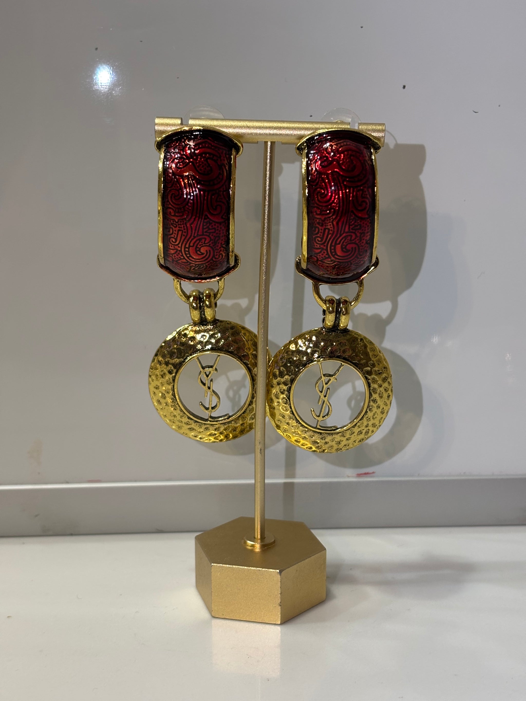 Big fashion earrings