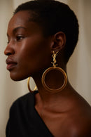 Oversized inspired earrings