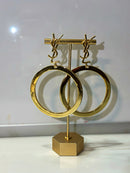 Oversized inspired earrings