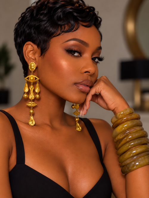 Gilded Muse Earrings