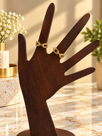 Golden link ring