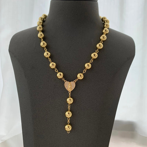 Virgin Mary necklace