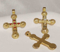 Dainty small cross necklace
