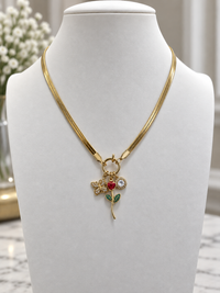 Enchanted Rose Necklace