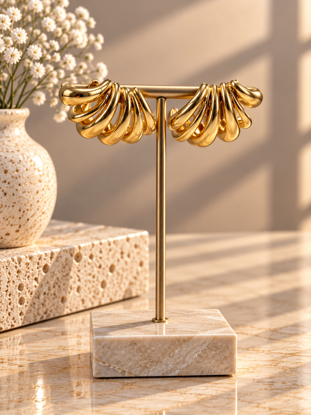Cascade earrings