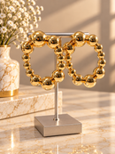 Bubbles oversized earrings