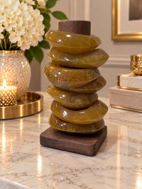 Amber Glow Luxe Bangles