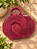 Burgundy Swirl Bag