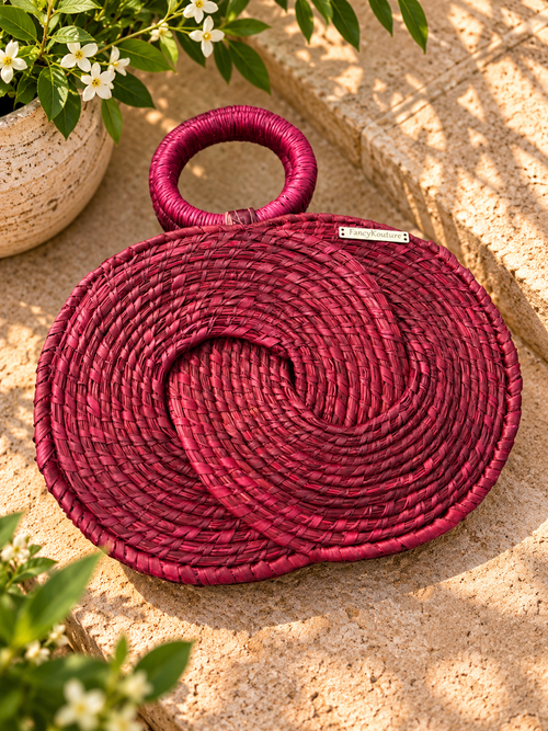 Burgundy Swirl Bag