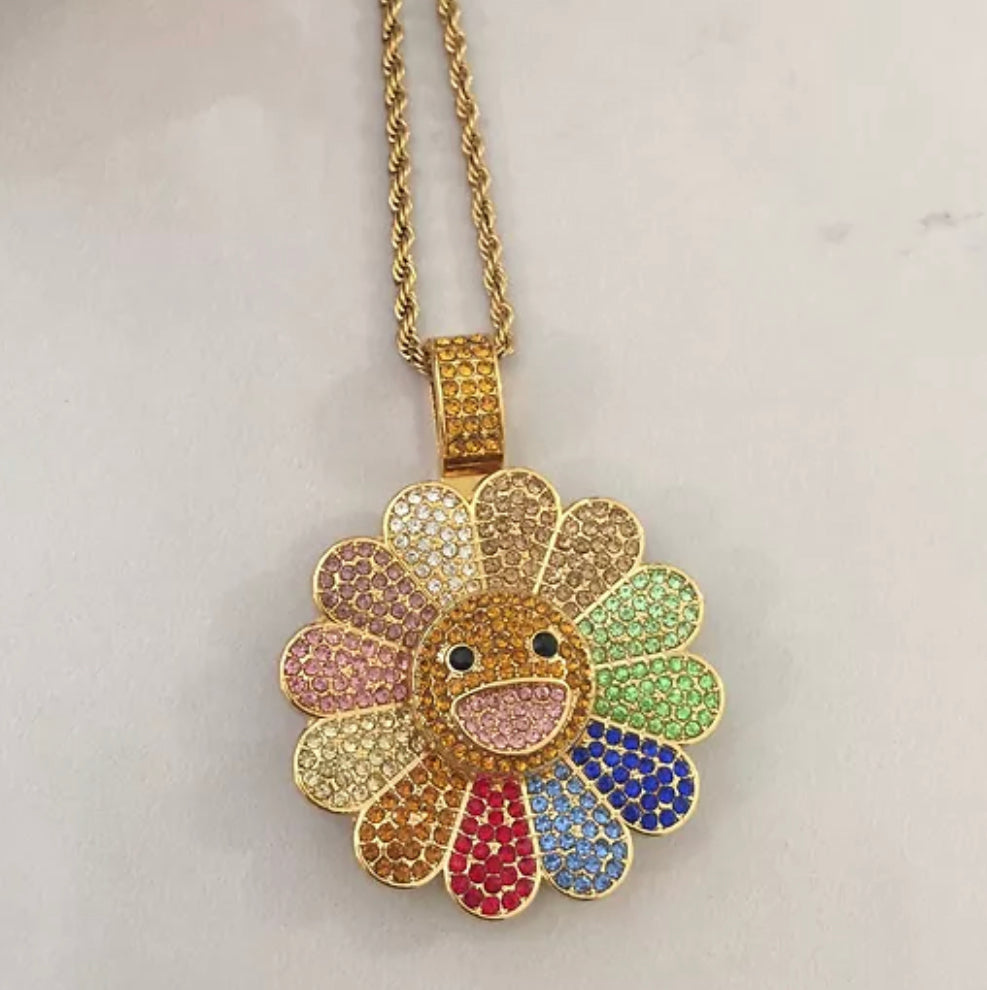 flower necklace