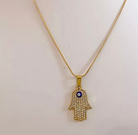 Rhinestones hamsa