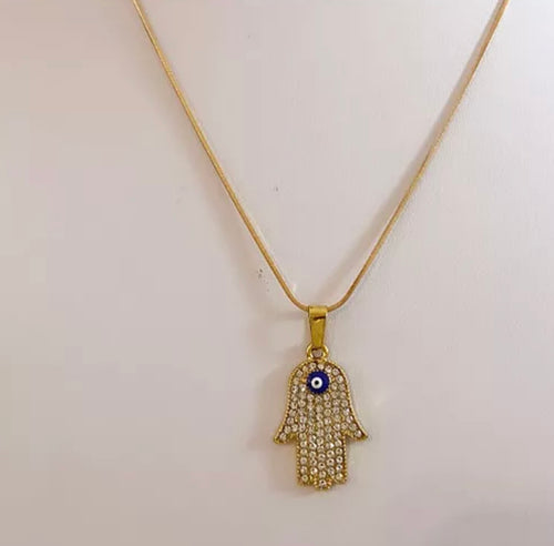 Rhinestones hamsa
