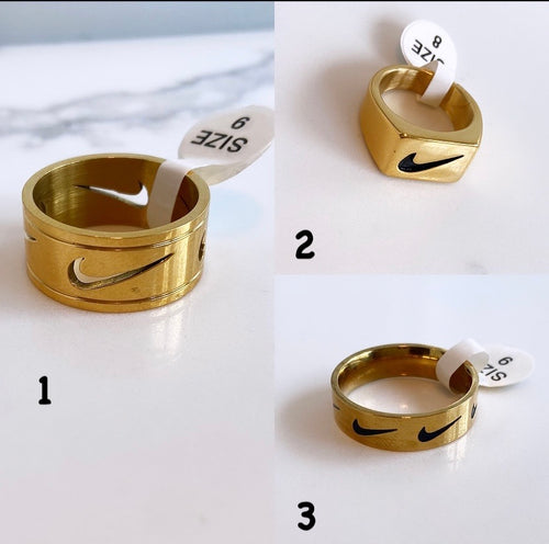 Dainty just do it rings