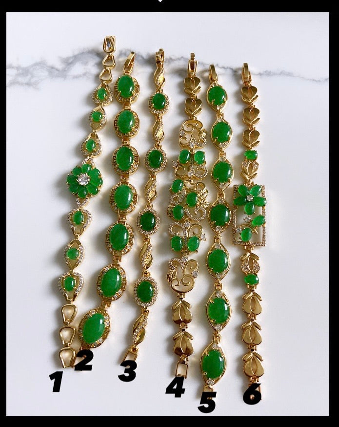 Unique jade bracelets