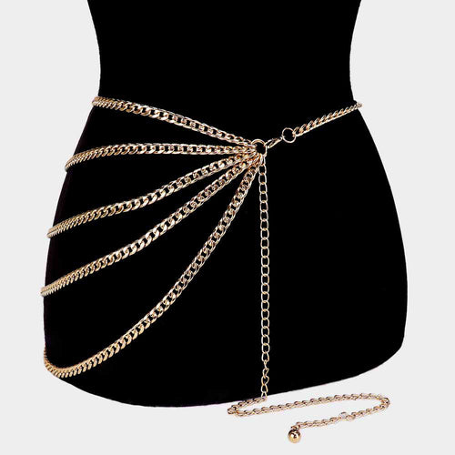 Multi chain belt style2
