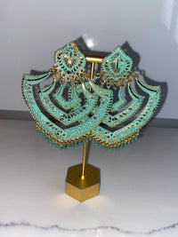 Zara oversized earrings