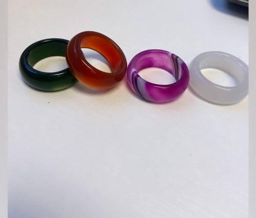 Jade thick purity rings
