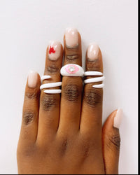Three piece ring set