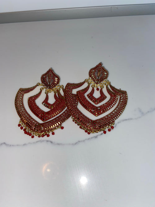 Zara oversized earrings