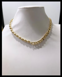 Two tone necklace