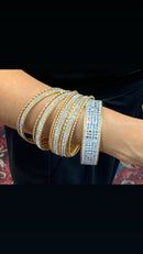 Rhinestones bangles