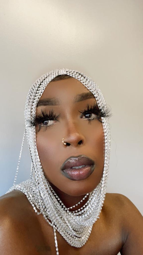 Fancy glam hair chain
