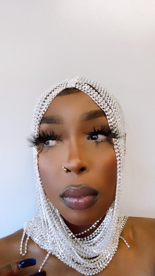 Fancy glam hair chain