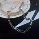 Metal chain necklace