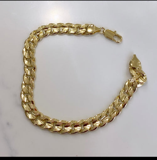 Thick chain anklets